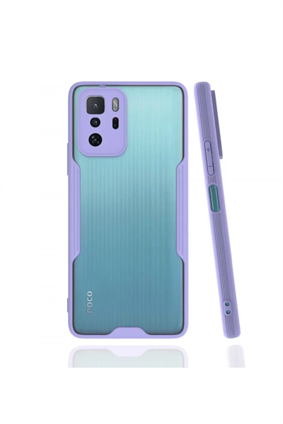 Xiaomi Poco X3 GT Kılıf Platin Silikon - Lila