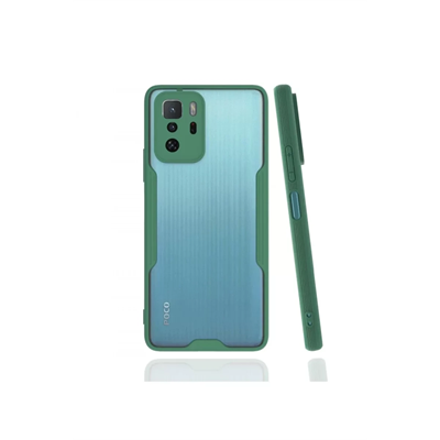 Xiaomi Poco X3 GT Kılıf Platin Silikon - Yeşil