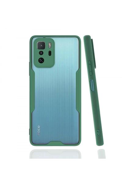 Xiaomi Poco X3 GT Kılıf Platin Silikon - Yeşil