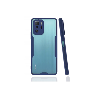 Xiaomi Poco X3 GT Kılıf Platin Silikon - Lacivert