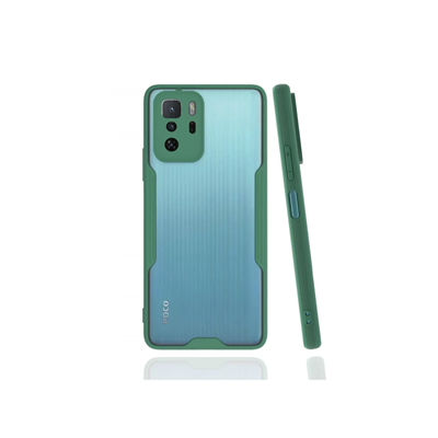 Xiaomi Poco X3 GT Kılıf Platin Silikon - Yeşil