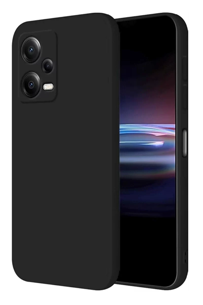 Xiaomi Poco X5 5G Kılıf First Silikon - Siyah
