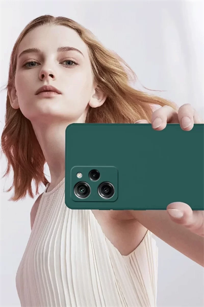 Xiaomi Poco X5 5G Kılıf First Silikon - Siyah