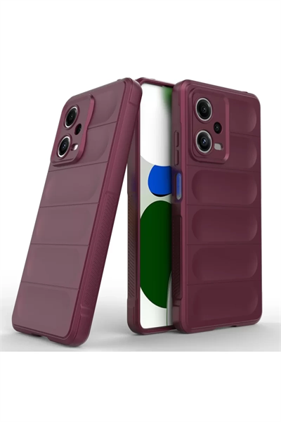 Xiaomi Poco X5 5G Kılıf Optimum Silikon - Bordo
