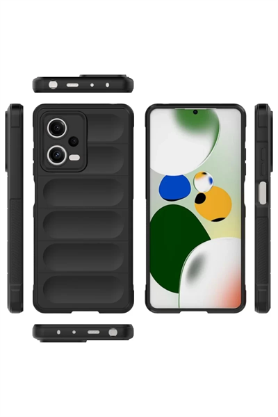 Xiaomi Poco X5 5G Kılıf Optimum Silikon - Siyah