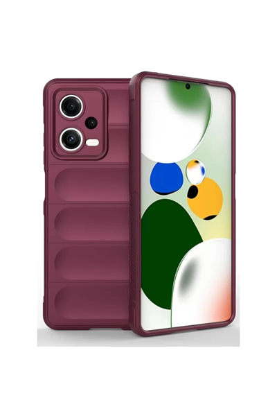 Xiaomi Poco X5 5G Kılıf Optimum Silikon - Bordo