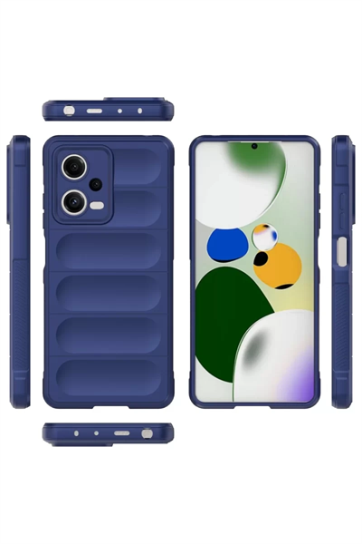 Xiaomi Poco X5 5G Kılıf Optimum Silikon - Lacivert