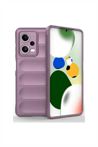 Xiaomi Poco X5 5G Kılıf Optimum Silikon - Mor