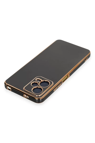 Xiaomi Poco X5 5G Kılıf Volet Silikon - Siyah
