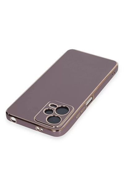 Xiaomi Poco X5 5G Kılıf Volet Silikon - Mor