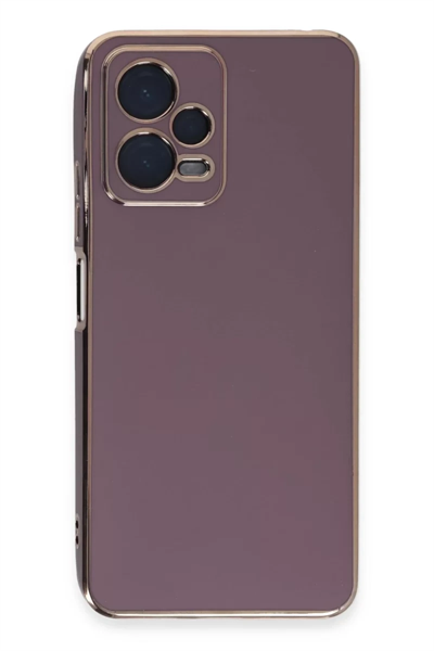 Xiaomi Poco X5 5G Kılıf Volet Silikon - Mor