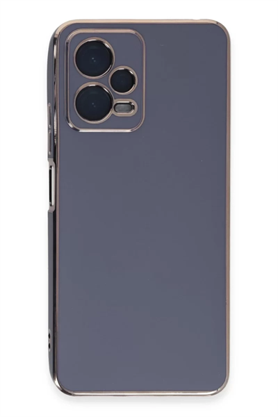 Xiaomi Poco X5 5G Kılıf Volet Silikon - Mavi