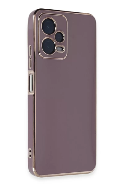 Xiaomi Poco X5 5G Kılıf Volet Silikon - Mor