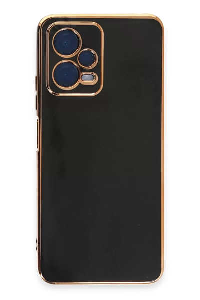 Xiaomi Poco X5 5G Kılıf Volet Silikon - Siyah