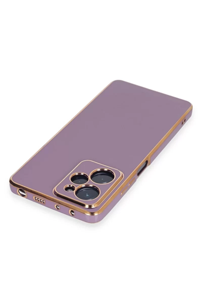 Xiaomi Poco X5 Pro 5G Kılıf Volet Silikon - Mor