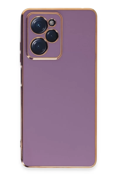 Xiaomi Poco X5 Pro 5G Kılıf Volet Silikon - Mor
