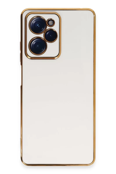 Xiaomi Poco X5 Pro 5G Kılıf Volet Silikon - Beyaz