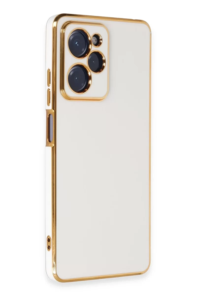 Xiaomi Poco X5 Pro 5G Kılıf Volet Silikon - Beyaz