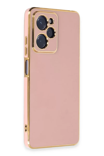 Xiaomi Poco X5 Pro 5G Kılıf Volet Silikon - Pembe