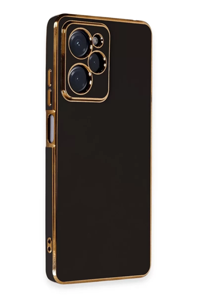 Xiaomi Poco X5 Pro 5G Kılıf Volet Silikon - Siyah