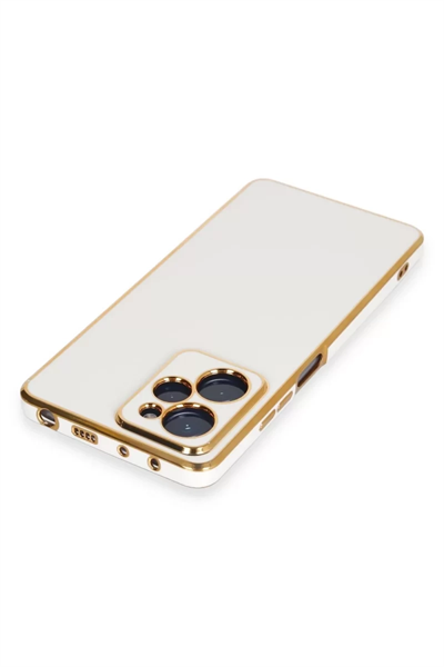 Xiaomi Poco X5 Pro 5G Kılıf Volet Silikon - Beyaz