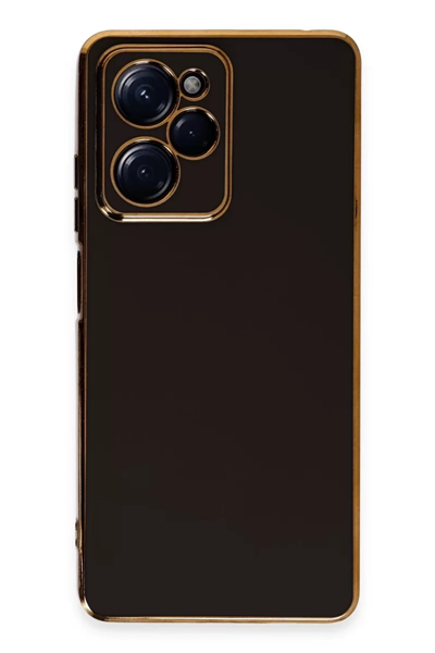 Xiaomi Poco X5 Pro 5G Kılıf Volet Silikon - Siyah
