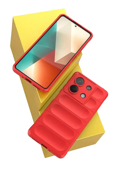Xiaomi Poco X6 Kılıf Optimum Silikon - Krem