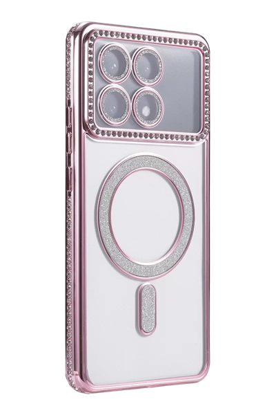 Xiaomi Poco X6 Pro Joke Simli Magneticsafe Kılıf - Pembe