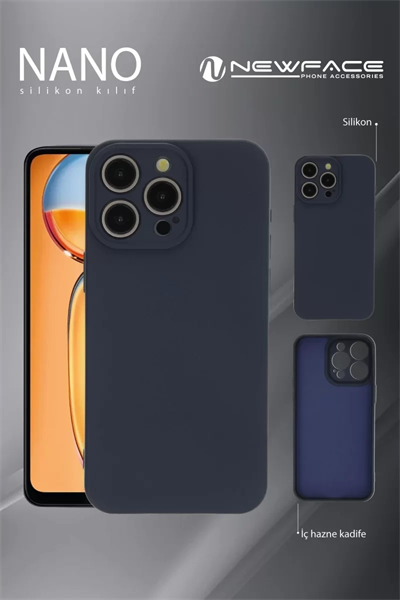 Xiaomi Poco X6 Pro Kılıf Nano içi Kadife Silikon - Siyah