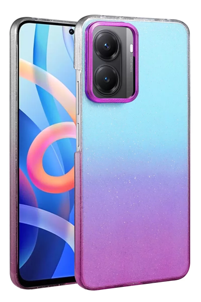Xiaomi Poco X7 Pro Glossy Kapak - Mor