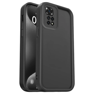 Xiaomi Redmi 10 2022 Kılıf Viera Silikon - Siyah