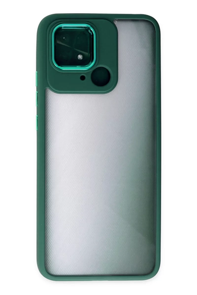 Xiaomi Redmi 10C Kılıf Dora Kapak - Haki Yeşil