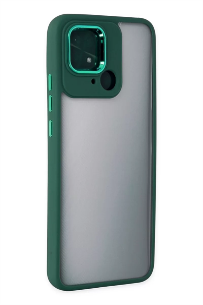 Xiaomi Redmi 10C Kılıf Dora Kapak - Haki Yeşil
