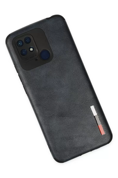 Xiaomi Redmi 10C Kılıf Loop Deri Silikon - Lacivert