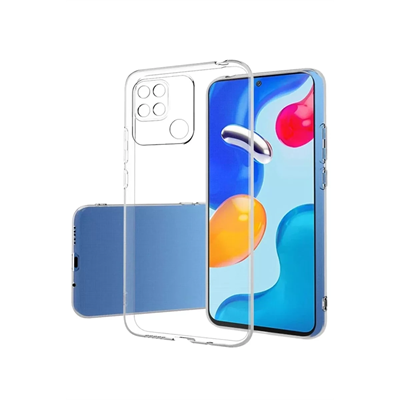 Xiaomi Redmi 10C Kılıf Lüx Şeffaf Silikon
