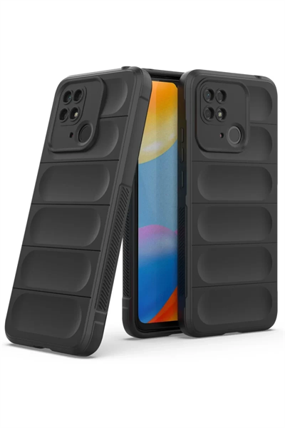 Xiaomi Redmi 10C Kılıf Optimum Silikon - Siyah