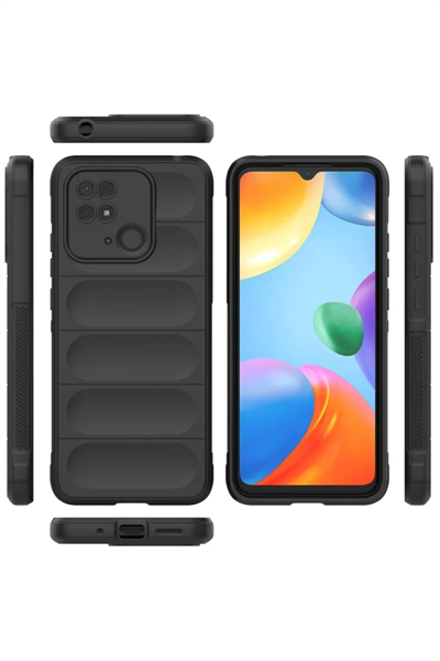 Xiaomi Redmi 10C Kılıf Optimum Silikon - Siyah