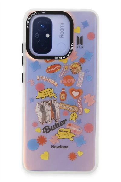 Xiaomi Redmi 12C Kılıf Estoril Desenli Kapak - Estoril - 16