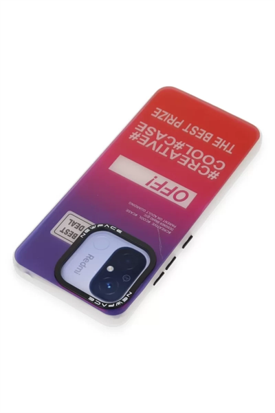 Xiaomi Redmi 12C Kılıf Estoril Desenli Kapak - Estoril - 9