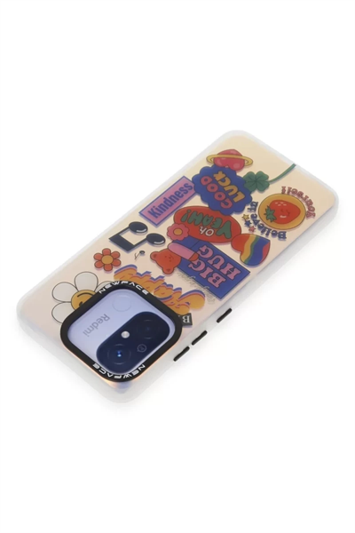 Xiaomi Redmi 12C Kılıf Estoril Desenli Kapak - Estoril - 15