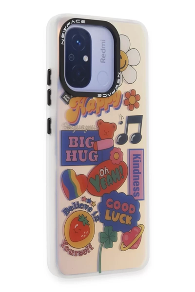 Xiaomi Redmi 12C Kılıf Estoril Desenli Kapak - Estoril - 15