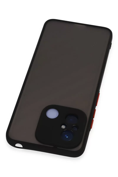Xiaomi Redmi 12C Kılıf Montreal Silikon Kapak - Siyah
