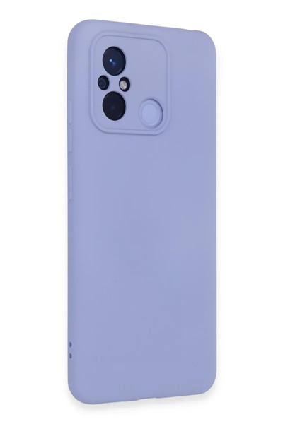 Xiaomi Redmi 12C Kılıf Nano içi Kadife Silikon - Lila