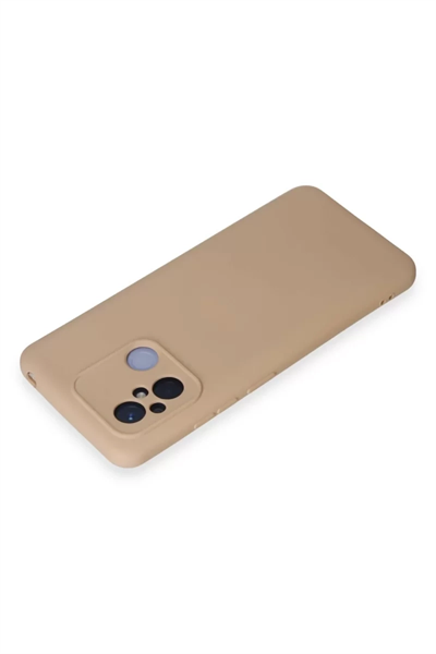 Xiaomi Redmi 12C Kılıf Nano içi Kadife Silikon - Pudra
