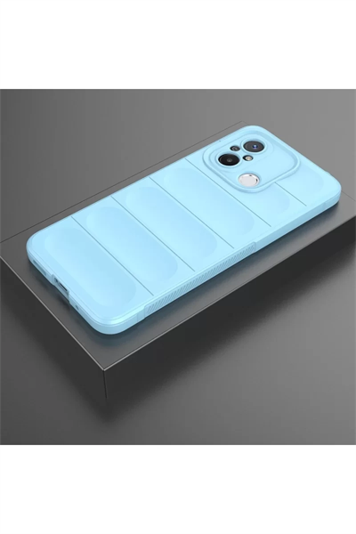 Xiaomi Redmi 12C Kılıf Optimum Silikon - Sky Blue