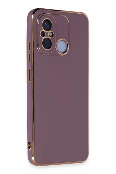 Xiaomi Redmi 12C Kılıf Volet Silikon - Mor