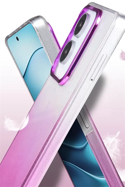 Xiaomi Redmi 13 4G Glossy Kapak - Mavi