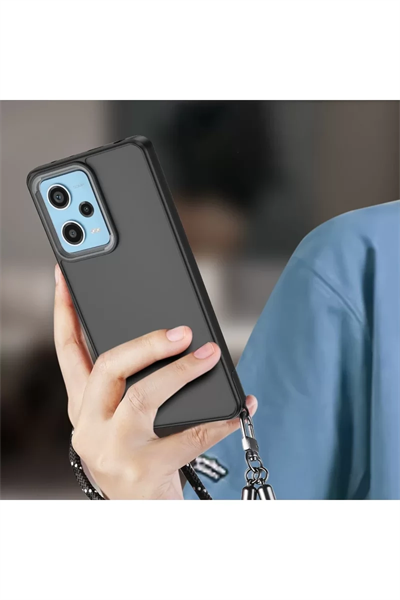 Xiaomi Redmi 13 4G Kılıf Elegant Kapak - Siyah