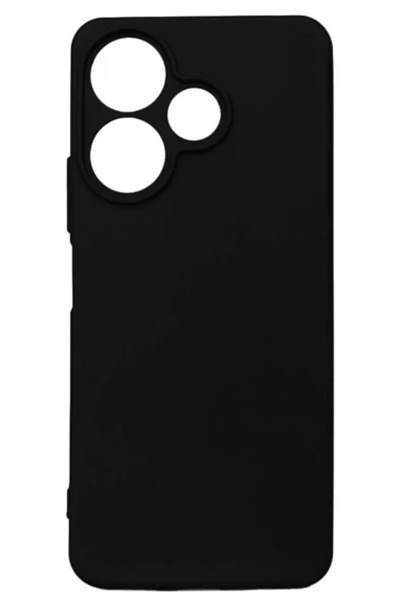 Xiaomi Redmi 13 4G Kılıf First Silikon - Siyah