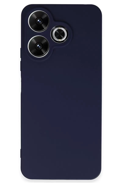 Xiaomi Redmi 13 4G Kılıf First Silikon - Lacivert